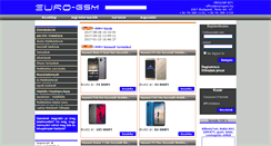 Desktop Screenshot of eurogsm.hu