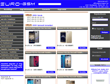 Tablet Screenshot of eurogsm.hu